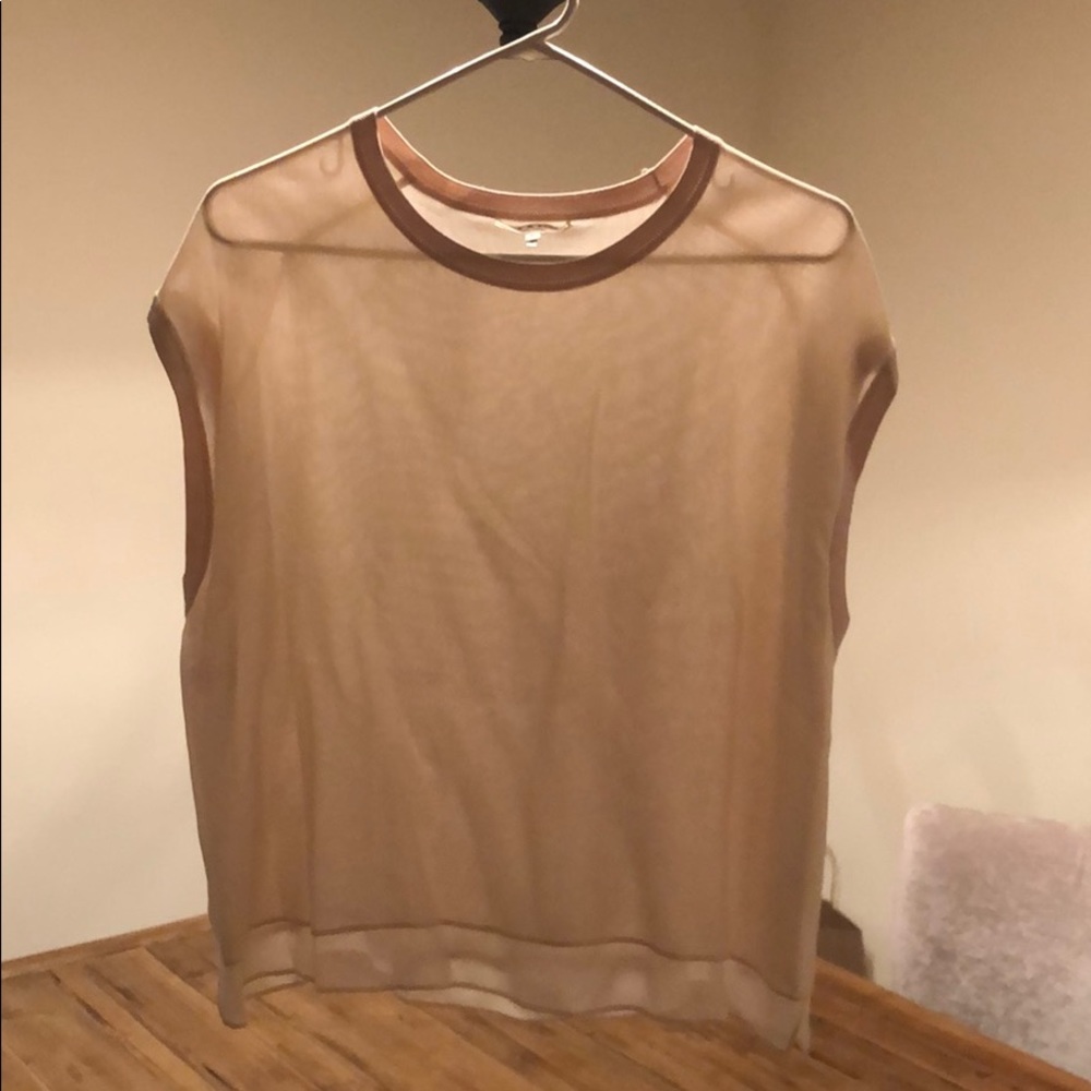 Rag & Bone silk top medium